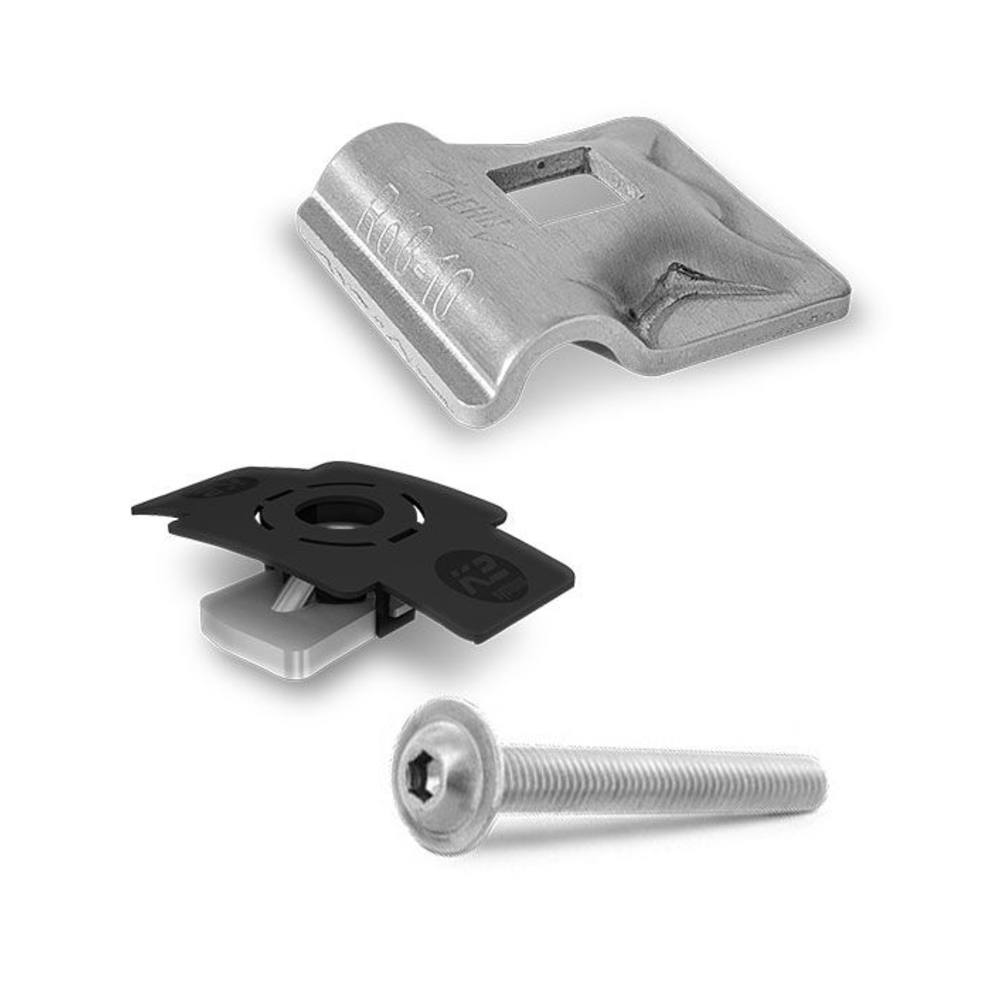 K2 Blitzschutzklemme 8 mm Set